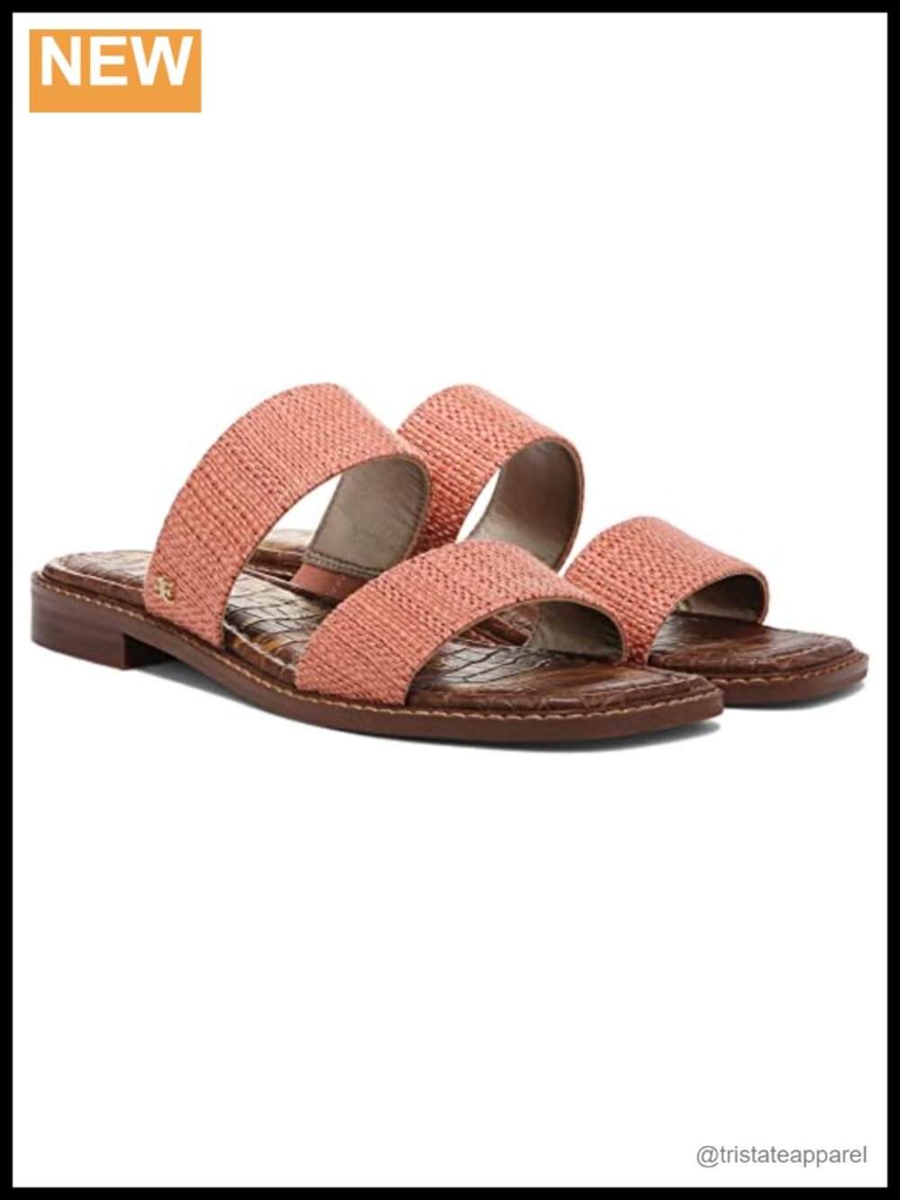 Sam Edelman Haydee Slip On Open Toe Heeled Slide Sandals